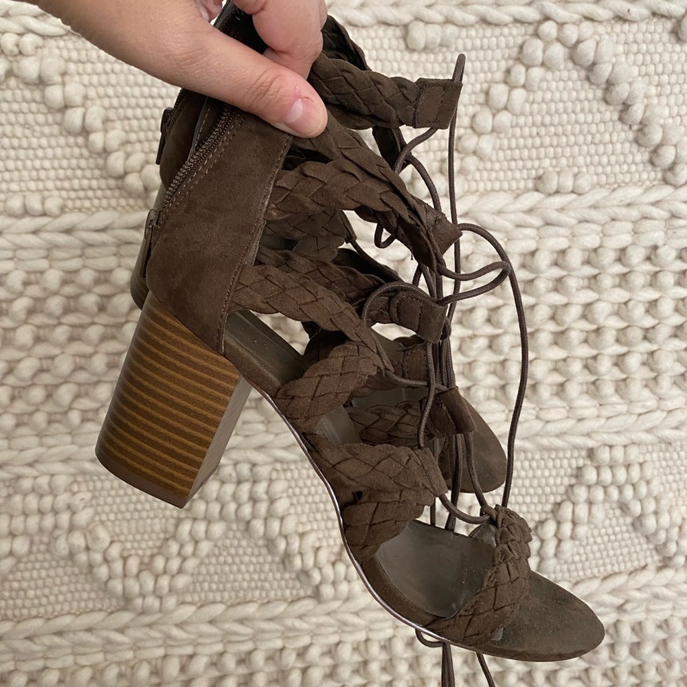 Strappy Heeled Sandals